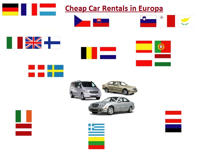 Cheap Car Rentals in Europa